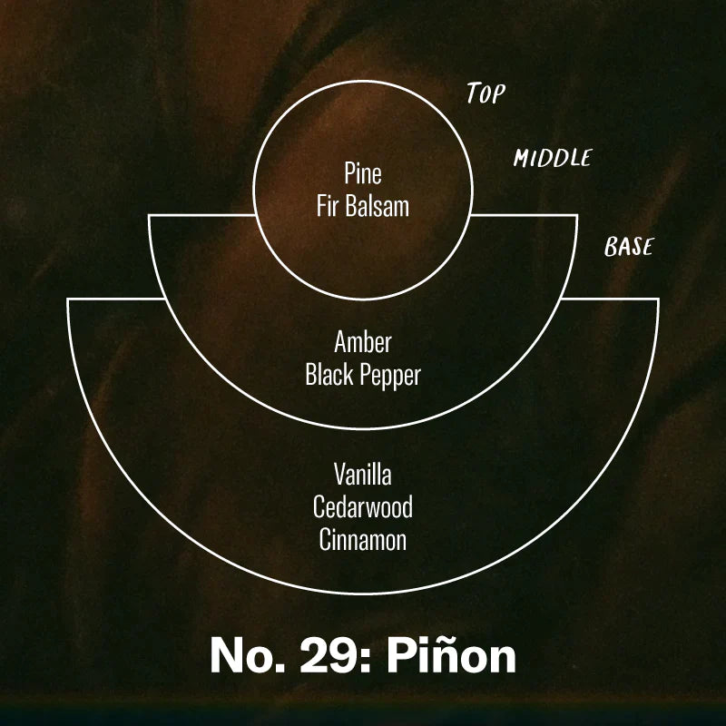 P.F.Candle: Piñon - szója illatgyertya 99 gr