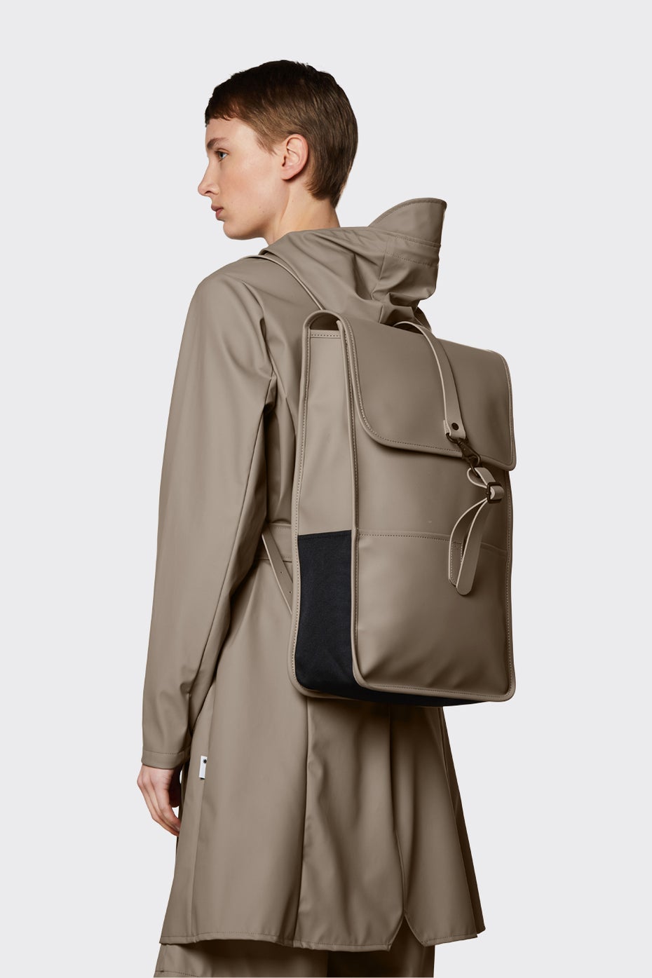 Rains Backpack -Tonal Taupe Vízálló hátizsák