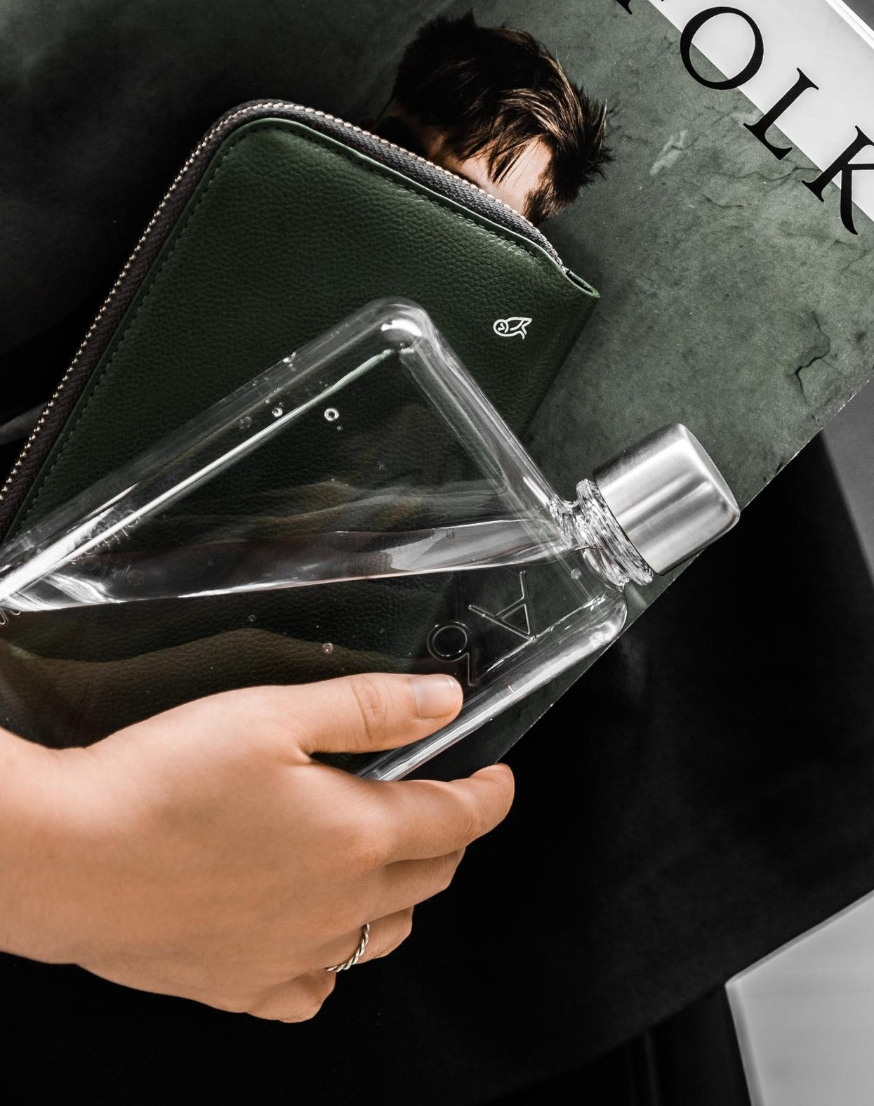 Memobottle A6 - BPA mentes műanyag üveg - 375ml