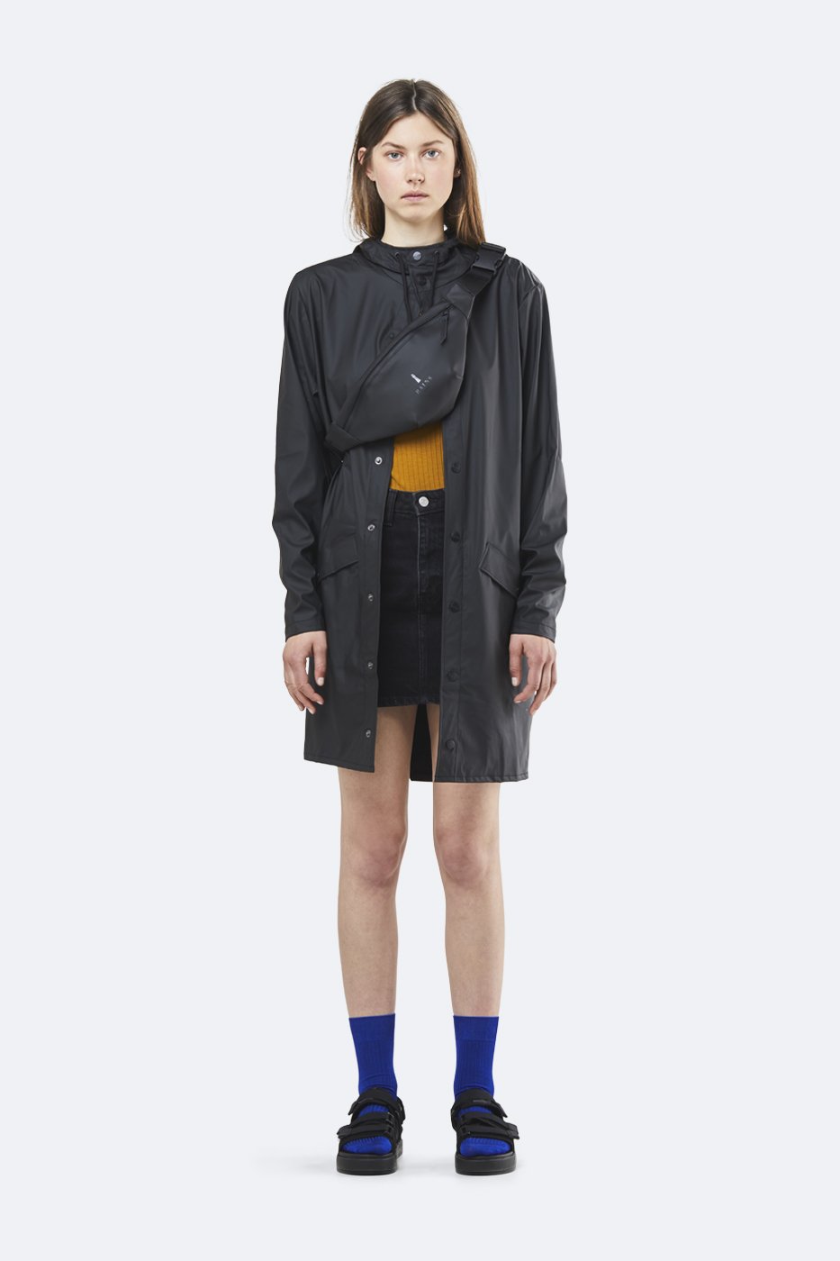 Rains Bum Bag Mini -  Fehér övtáska