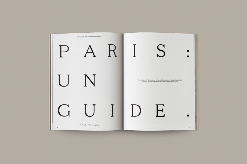 Kinfolk Magazine Issue 27: The Paris Issue