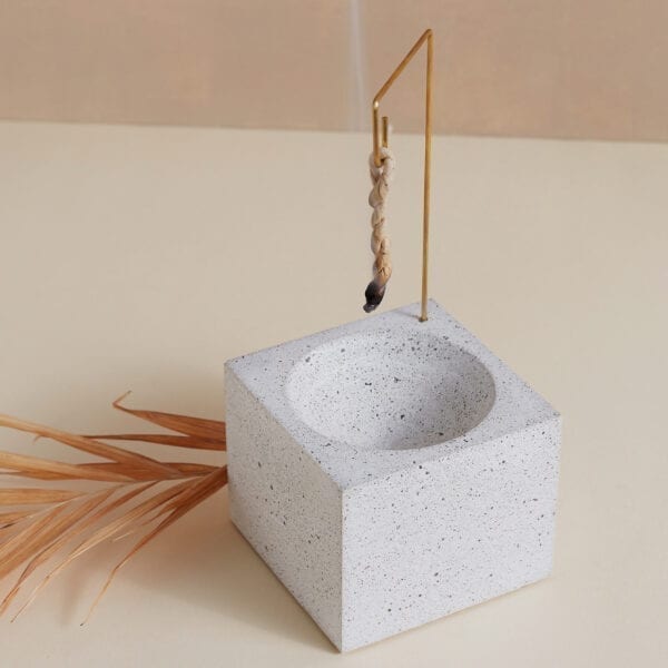 Concrete incense burner - Beton Füstölőtartó